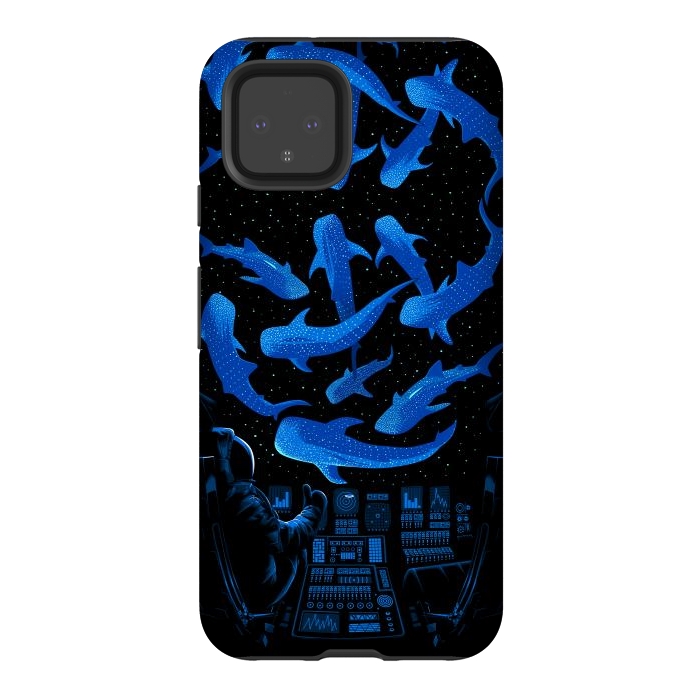 Pixel 4 StrongFit Astronaut Killer Whale by Alberto