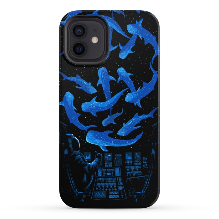 iPhone 12 StrongFit Astronaut Killer Whale by Alberto