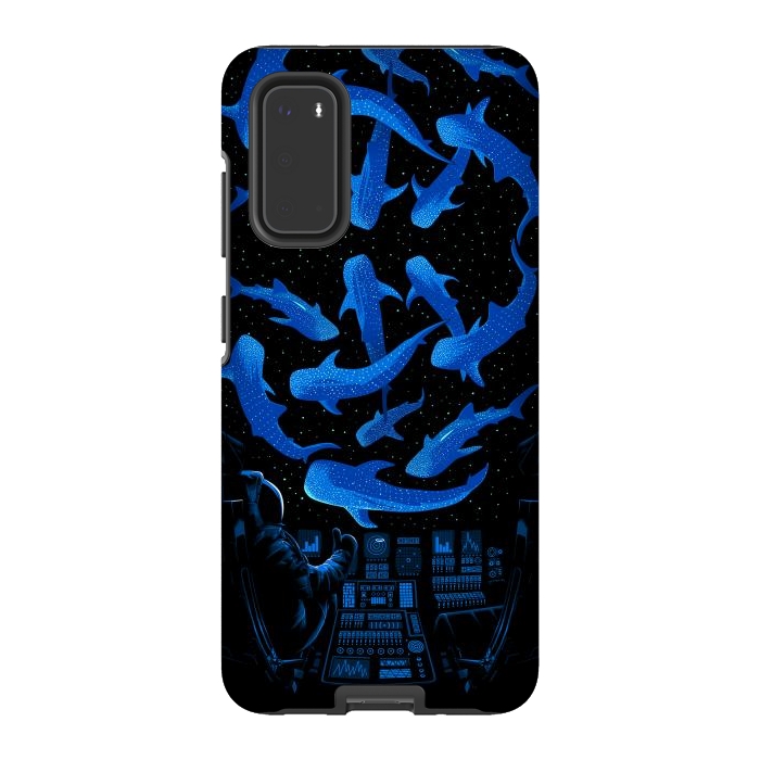 Galaxy S20 StrongFit Astronaut Killer Whale by Alberto