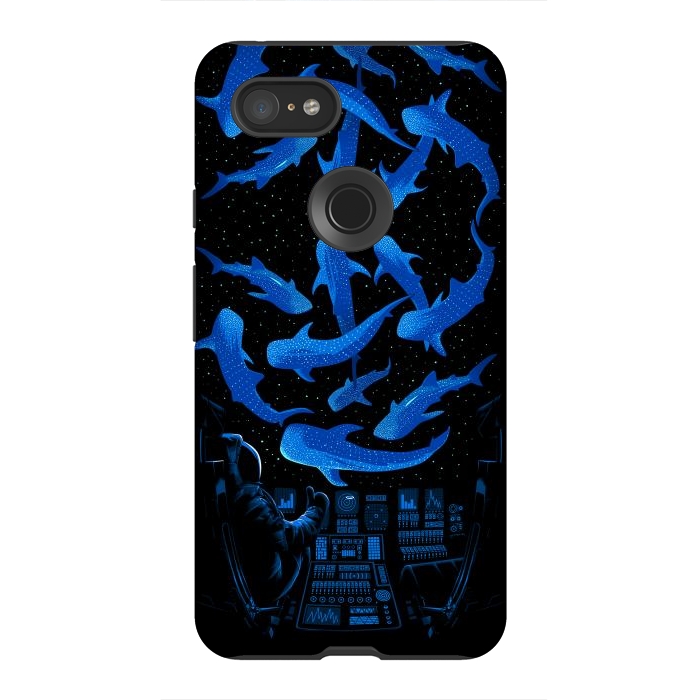 Pixel 3XL StrongFit Astronaut Killer Whale by Alberto