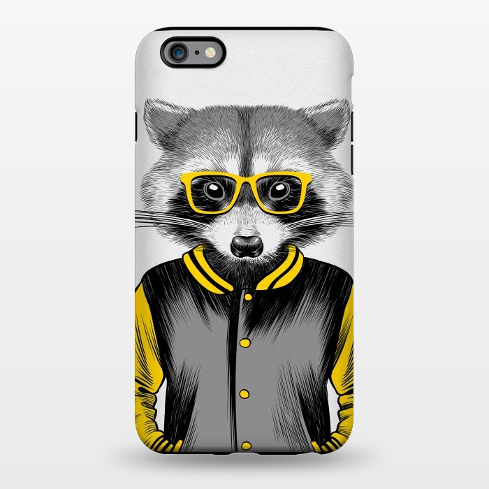 iPhone 6/6s plus StrongFit Raccoon School by Alberto