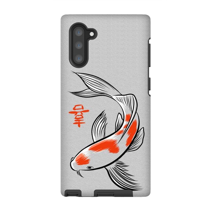 Galaxy Note 10 StrongFit Carp Kanji by Alberto