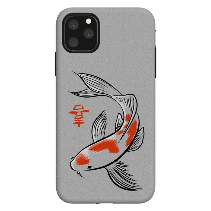 iPhone 11 Pro Max StrongFit Carp Kanji by Alberto