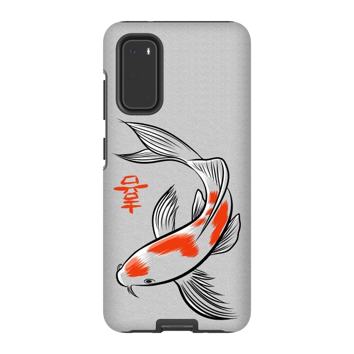 Galaxy S20 StrongFit Carp Kanji by Alberto