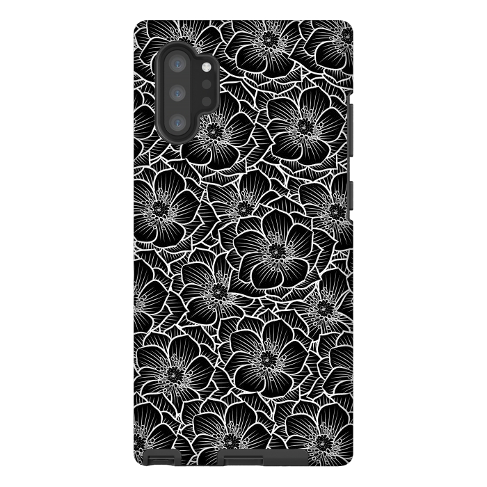 Galaxy Note 10 plus StrongFit Black Cherry Tree by Alberto