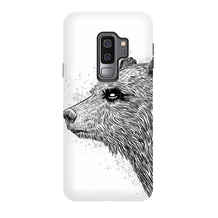 Galaxy S9 plus StrongFit Sketch Bear by Alberto
