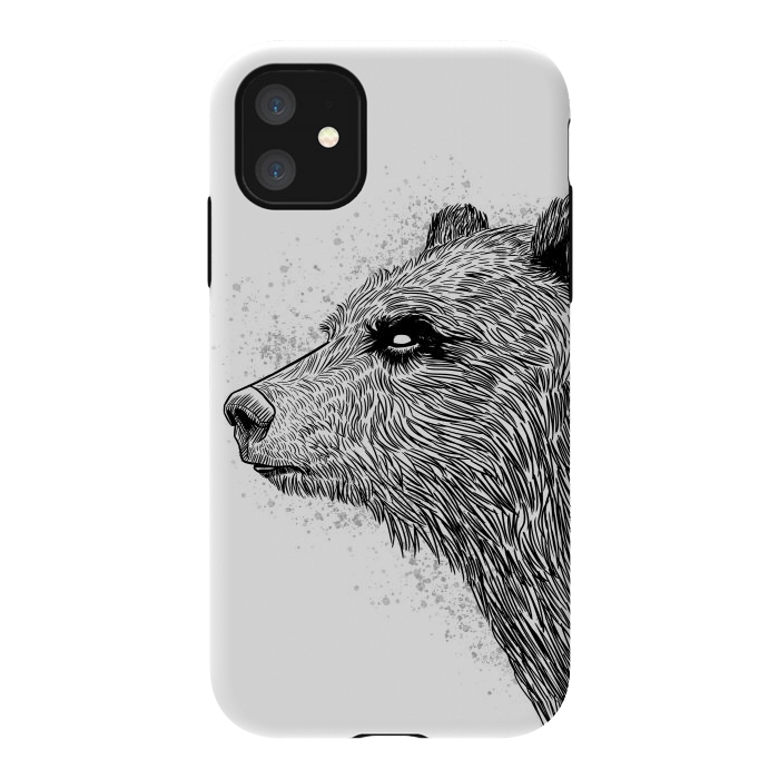 iPhone 11 StrongFit Sketch Bear by Alberto