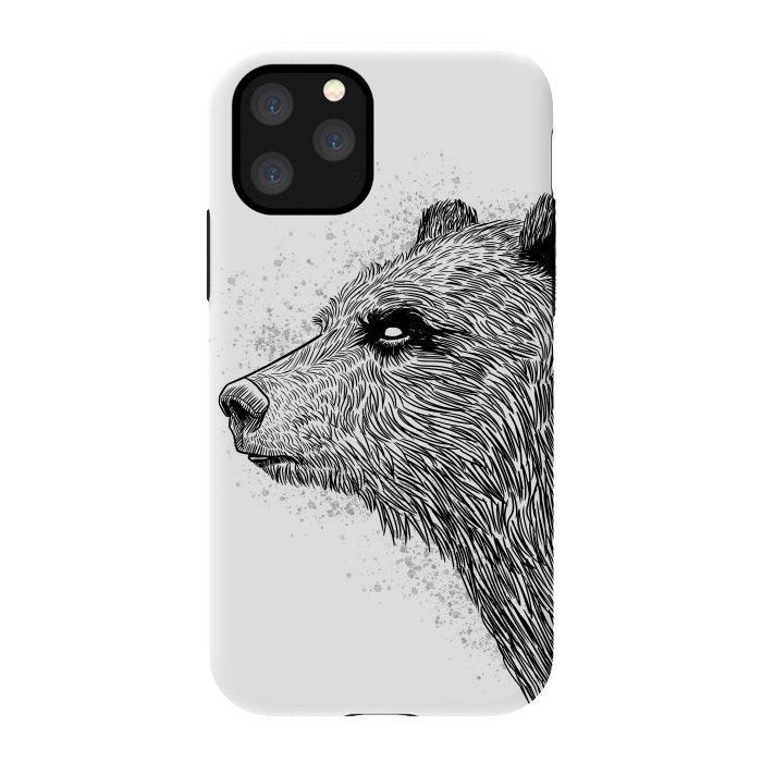 iPhone 11 Pro StrongFit Sketch Bear by Alberto