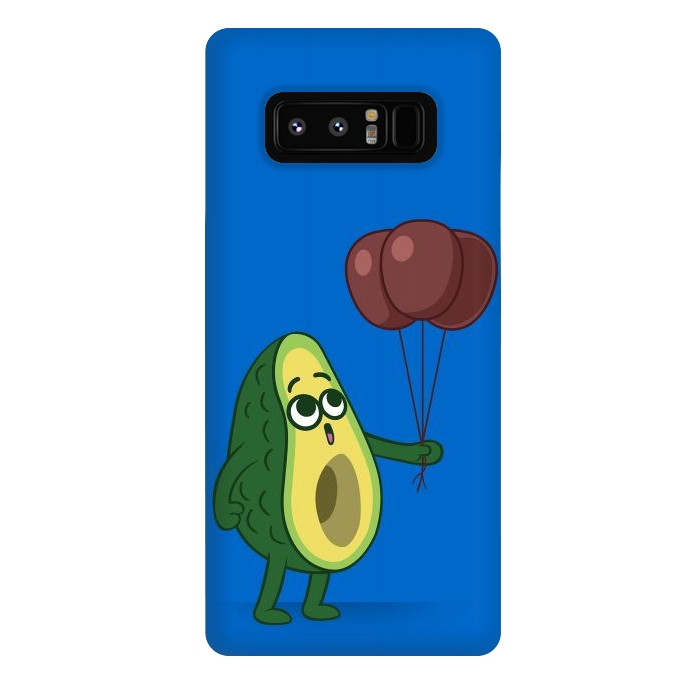 Galaxy Note 8 StrongFit Three avocado balloons by Alberto