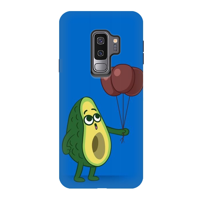 Galaxy S9 plus StrongFit Three avocado balloons by Alberto