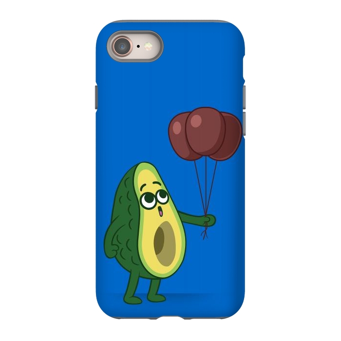 iPhone 8 StrongFit Three avocado balloons by Alberto