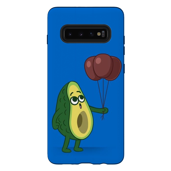 Galaxy S10 plus StrongFit Three avocado balloons by Alberto