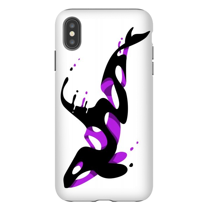 iPhone Xs Max StrongFit Liquid Killer Whale by Alberto