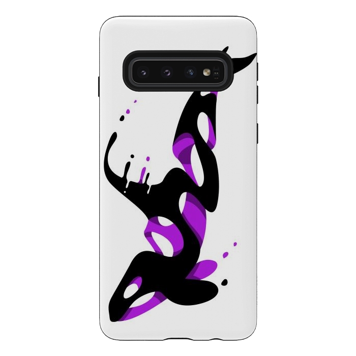 Galaxy S10 StrongFit Liquid Killer Whale by Alberto