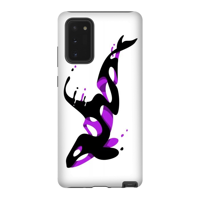 Galaxy Note 20 StrongFit Liquid Killer Whale by Alberto