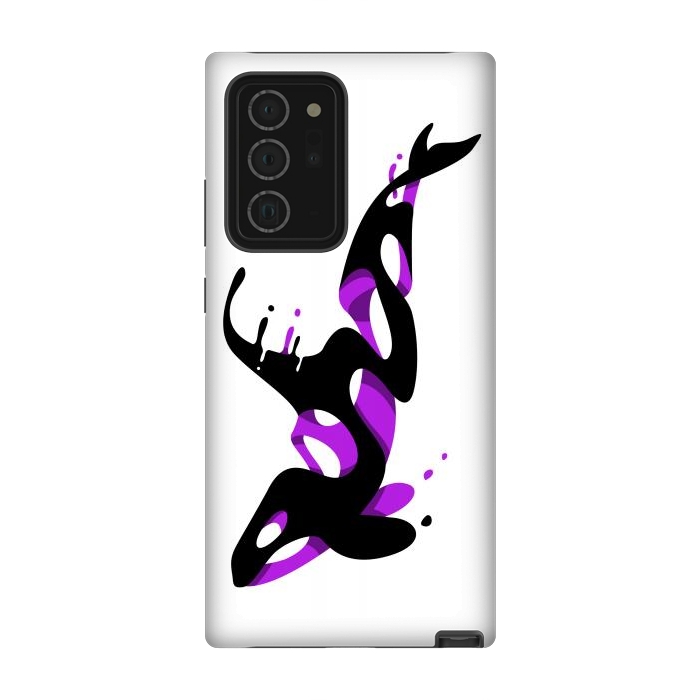Galaxy Note 20 Ultra StrongFit Liquid Killer Whale by Alberto
