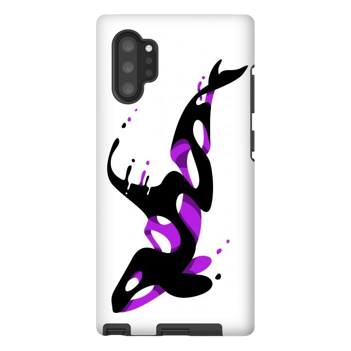 Galaxy Note 10 plus StrongFit Liquid Killer Whale by Alberto