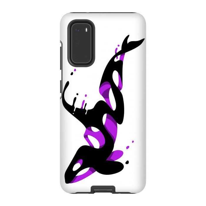 Galaxy S20 StrongFit Liquid Killer Whale by Alberto