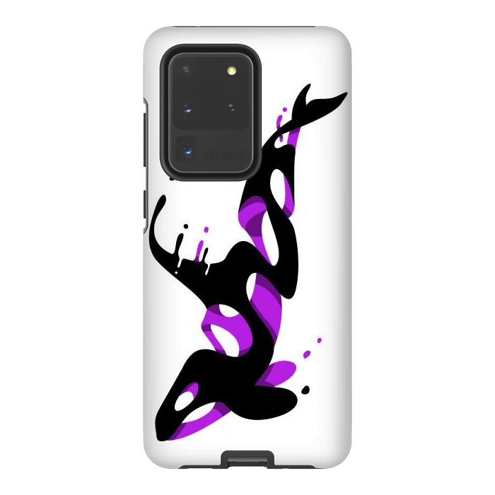 Galaxy S20 Ultra StrongFit Liquid Killer Whale by Alberto