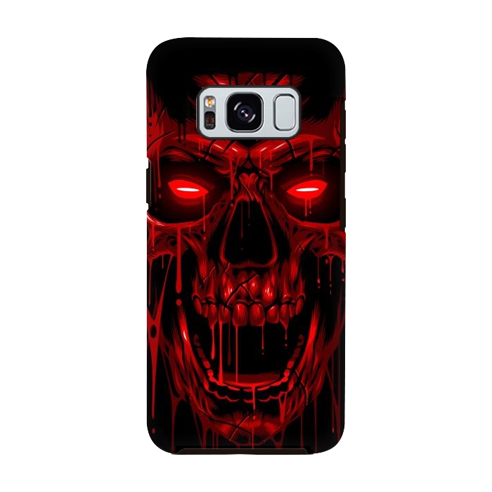 Galaxy S8 StrongFit Blood Skull by Alberto
