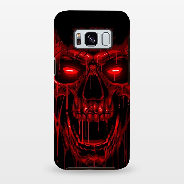 Galaxy S8 plus StrongFit Blood Skull by Alberto