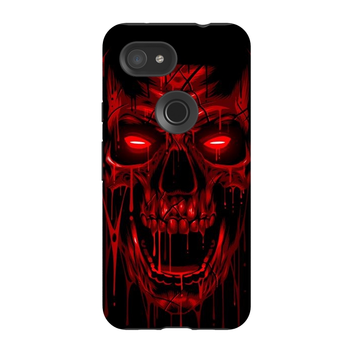 Pixel 3A StrongFit Blood Skull by Alberto