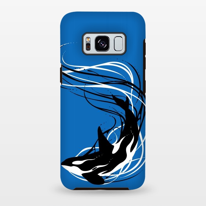 Galaxy S8 plus StrongFit Fantasy Killer Whale by Alberto