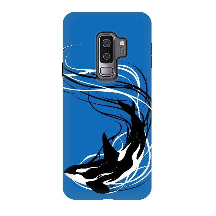 Galaxy S9 plus StrongFit Fantasy Killer Whale by Alberto