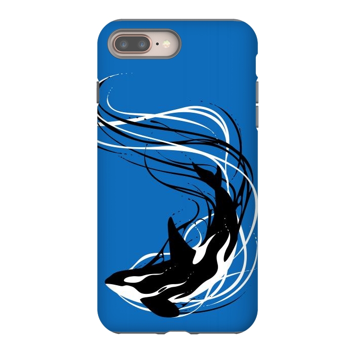 iPhone 8 plus StrongFit Fantasy Killer Whale by Alberto