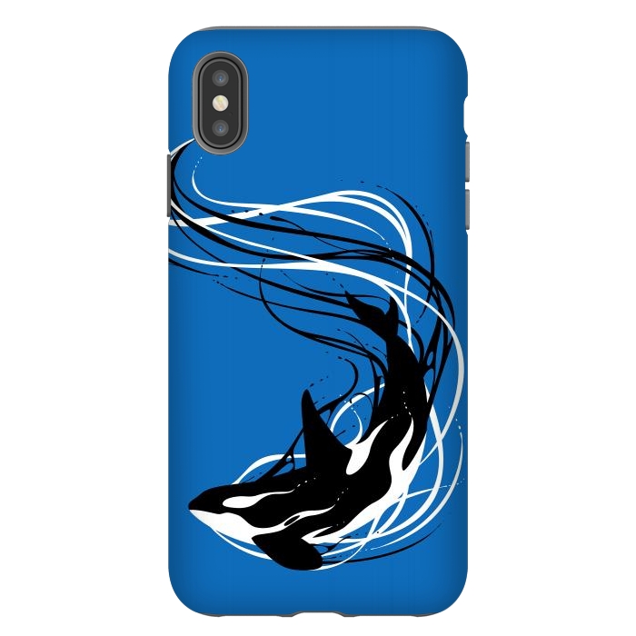iPhone Xs Max StrongFit Fantasy Killer Whale by Alberto