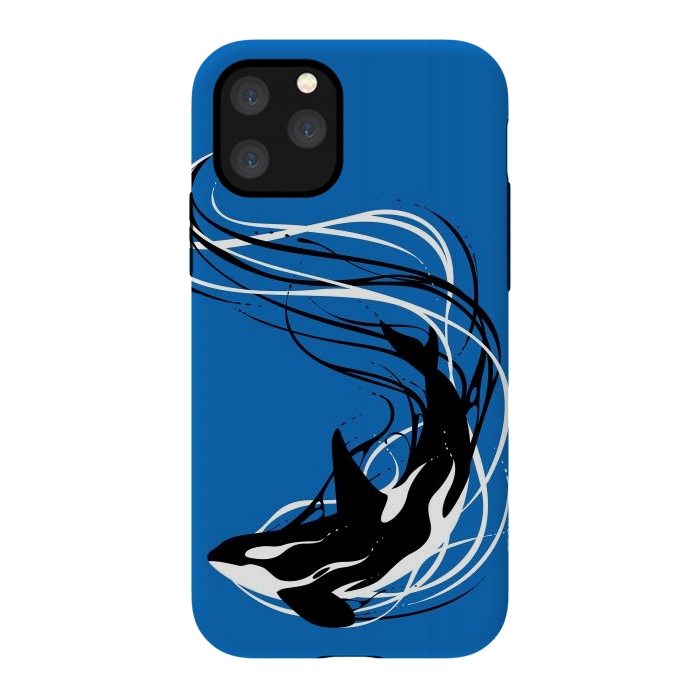 iPhone 11 Pro StrongFit Fantasy Killer Whale by Alberto