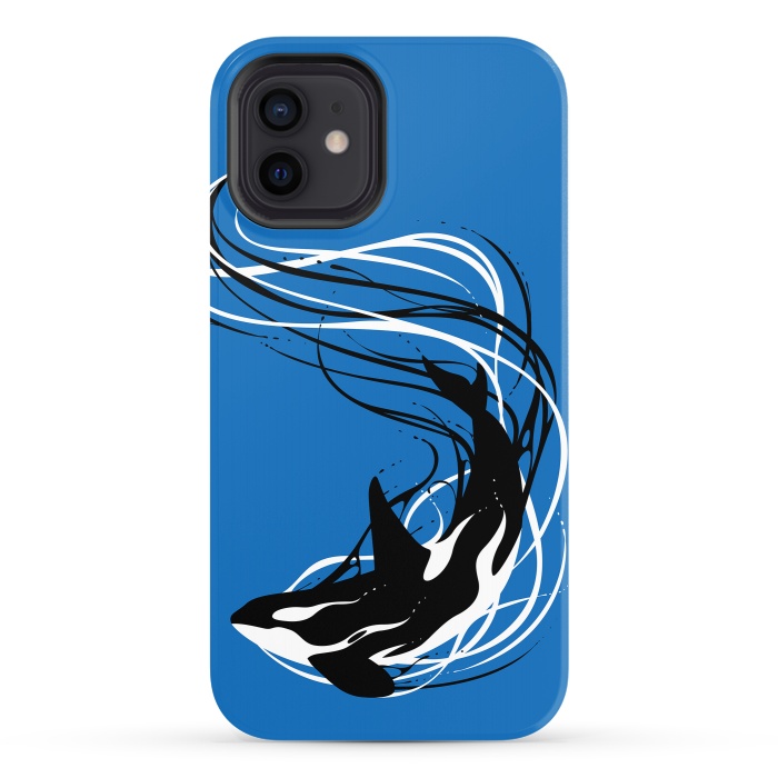 iPhone 12 StrongFit Fantasy Killer Whale by Alberto