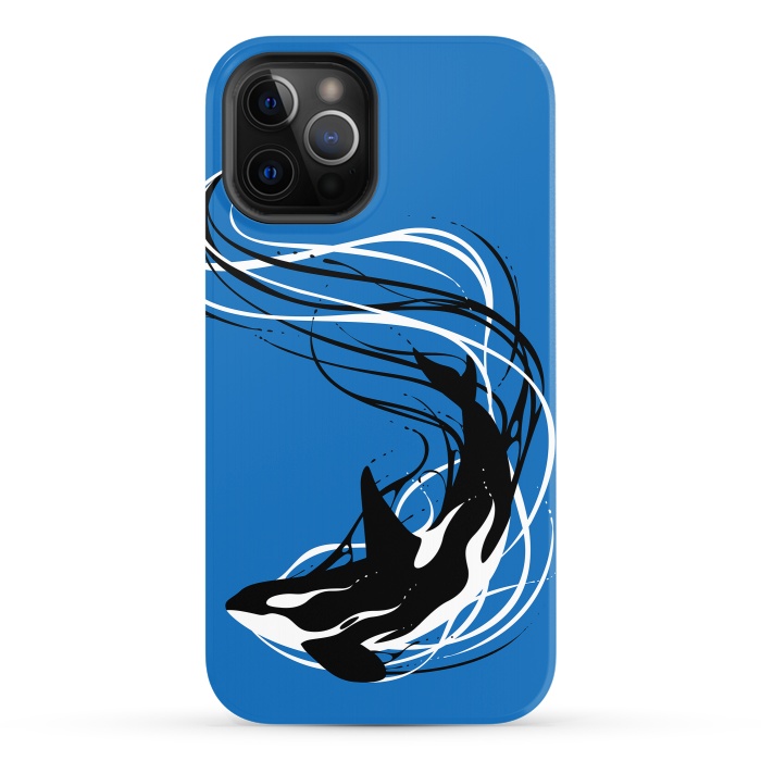 iPhone 12 Pro StrongFit Fantasy Killer Whale by Alberto