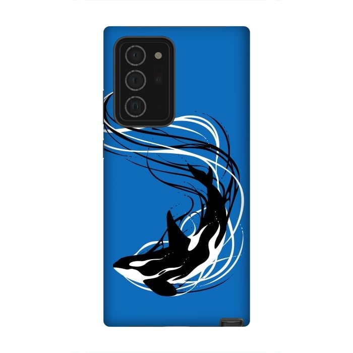 Galaxy Note 20 Ultra StrongFit Fantasy Killer Whale by Alberto