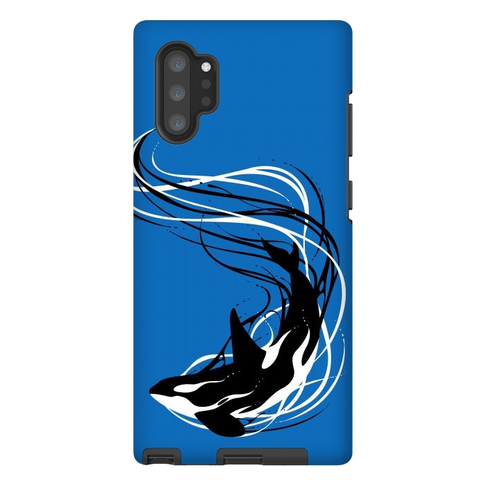Galaxy Note 10 plus StrongFit Fantasy Killer Whale by Alberto