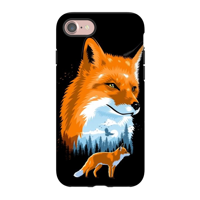 iPhone 7 StrongFit Fox in forest by Alberto