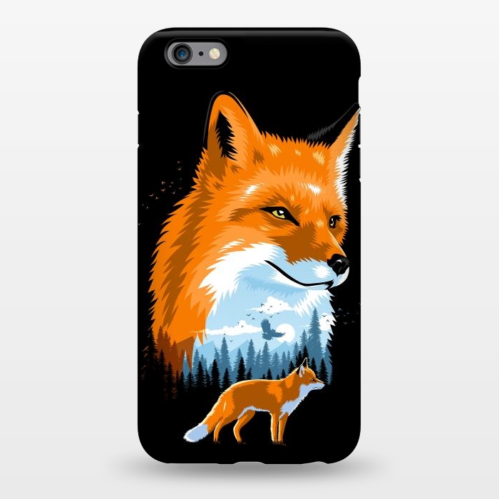 iPhone 6/6s plus StrongFit Fox in forest by Alberto