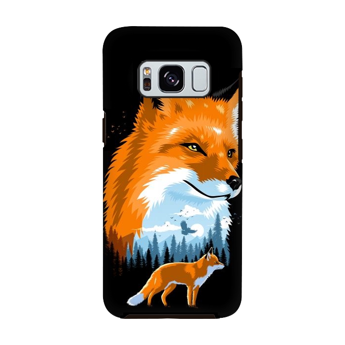 Galaxy S8 StrongFit Fox in forest by Alberto