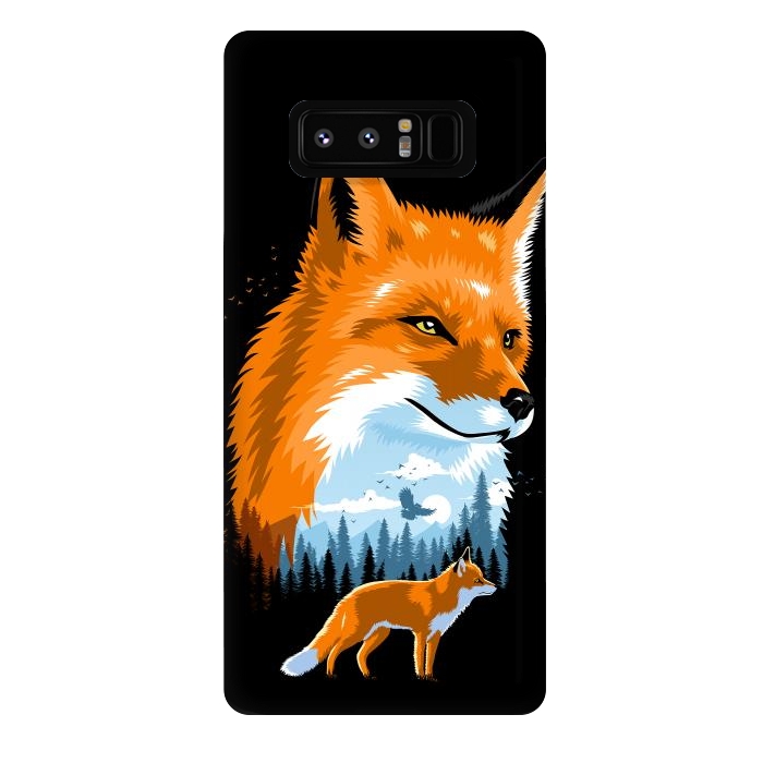 Galaxy Note 8 StrongFit Fox in forest by Alberto
