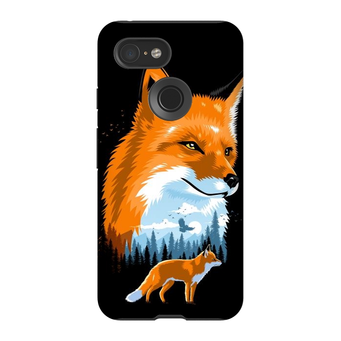 Pixel 3 StrongFit Fox in forest by Alberto