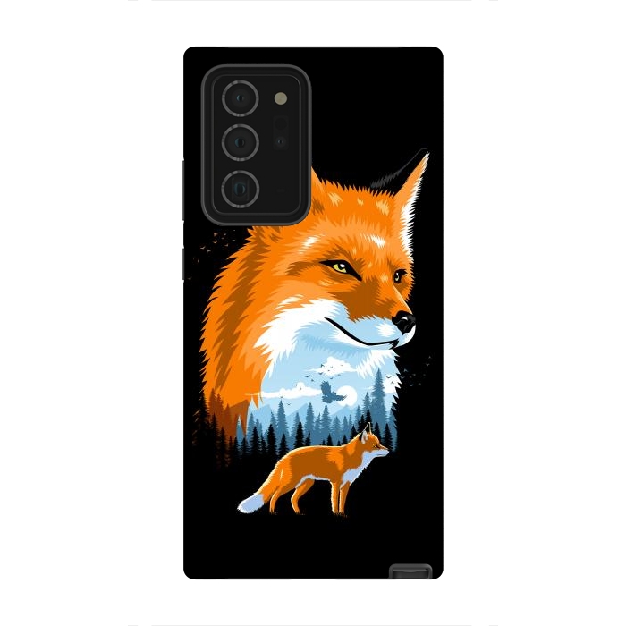 Galaxy Note 20 Ultra StrongFit Fox in forest by Alberto