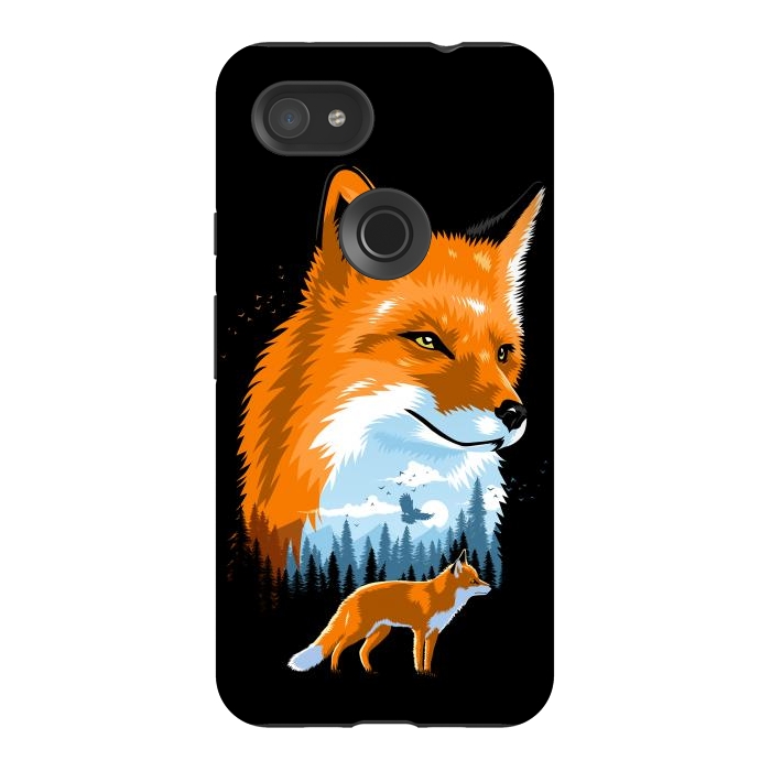 Pixel 3AXL StrongFit Fox in forest by Alberto