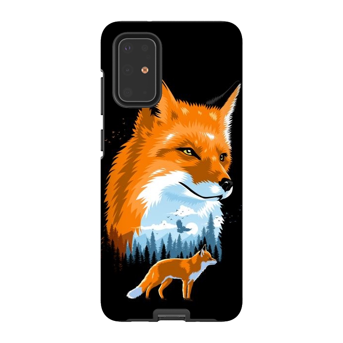 Galaxy S20 Plus StrongFit Fox in forest by Alberto