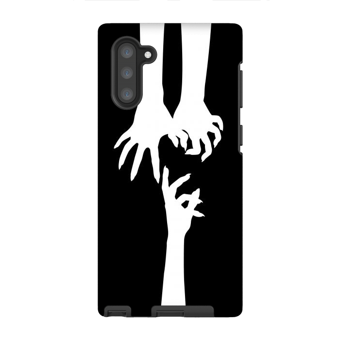 Galaxy Note 10 StrongFit Hands of Zombie by Alberto