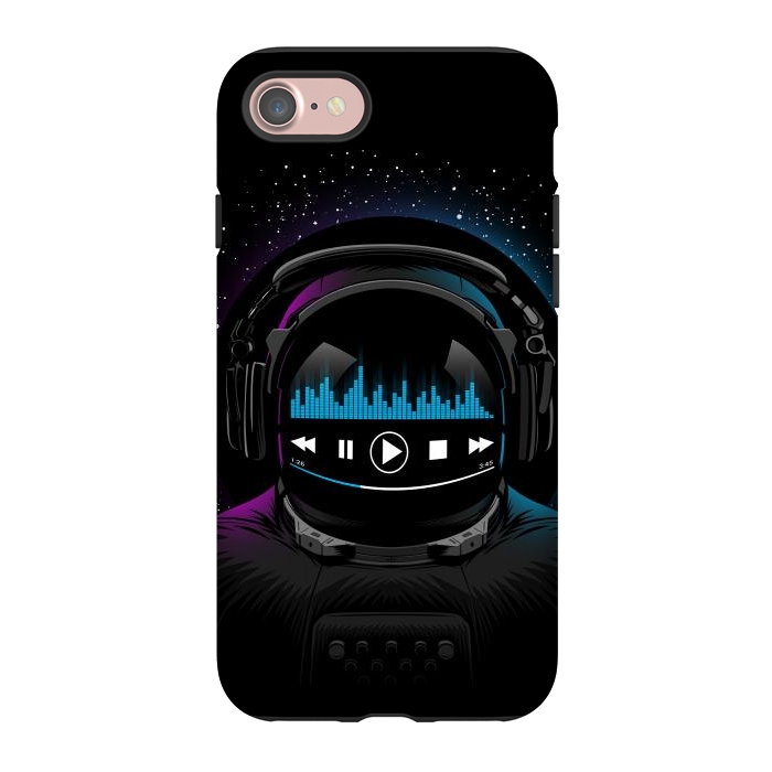 iPhone 7 StrongFit Music disco Astronaut by Alberto