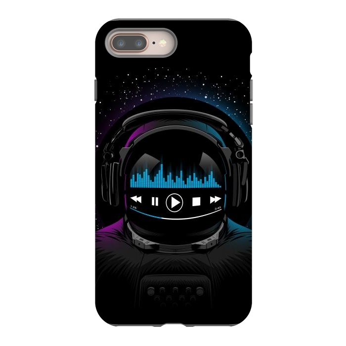 iPhone 7 plus StrongFit Music disco Astronaut by Alberto