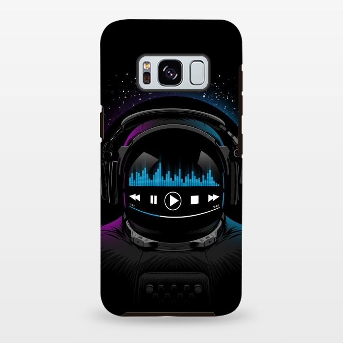 Galaxy S8 plus StrongFit Music disco Astronaut by Alberto