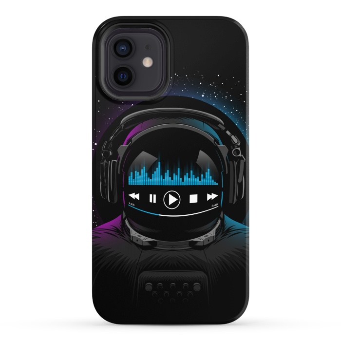 iPhone 12 StrongFit Music disco Astronaut by Alberto