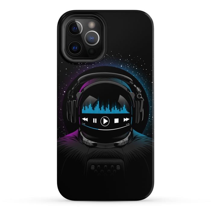 iPhone 12 Pro Max StrongFit Music disco Astronaut by Alberto