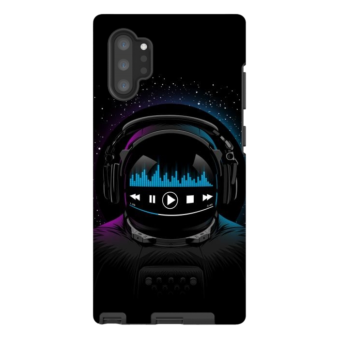 Galaxy Note 10 plus StrongFit Music disco Astronaut by Alberto